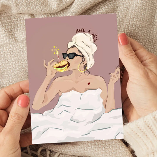 Make A Wish Birthday Card