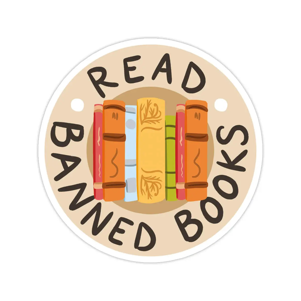 Banned Books Sticker
