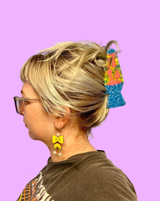 Lava Lamp Hair Clip