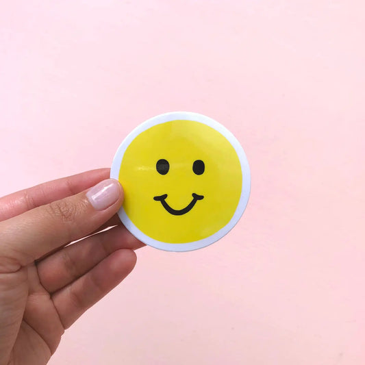 Smiley Face Sticker
