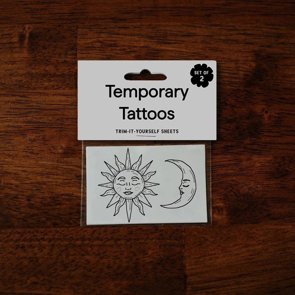 Sun + Moon Tattoos