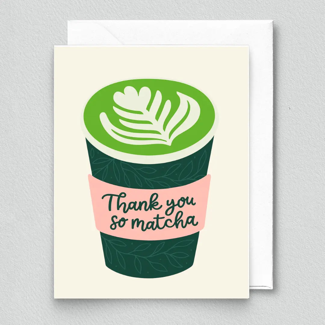 Thank You so Matcha Card