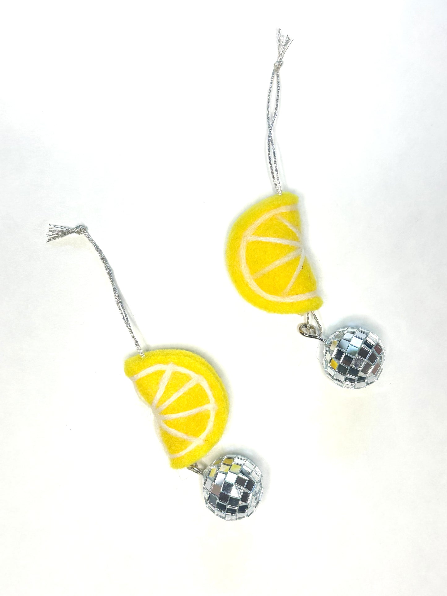Disco Lemon Ornament