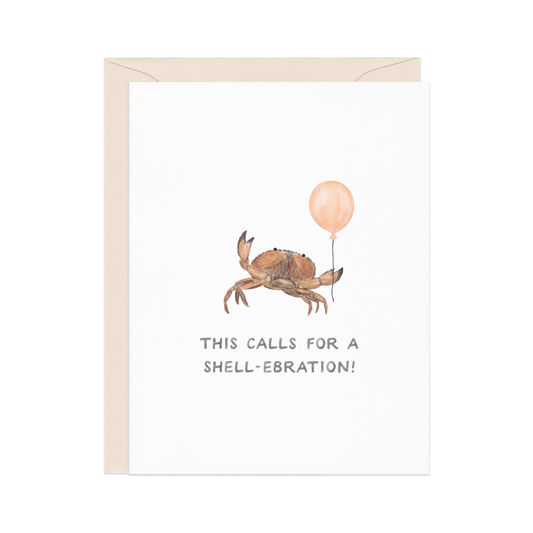 Shell-ebration Congrats Card