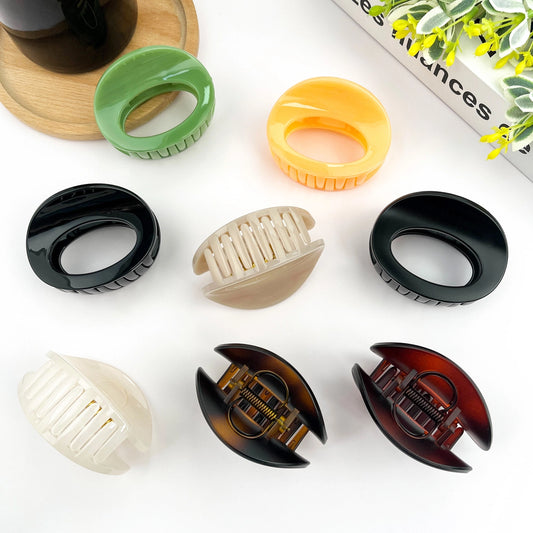 Oval Thickened Hair Clip