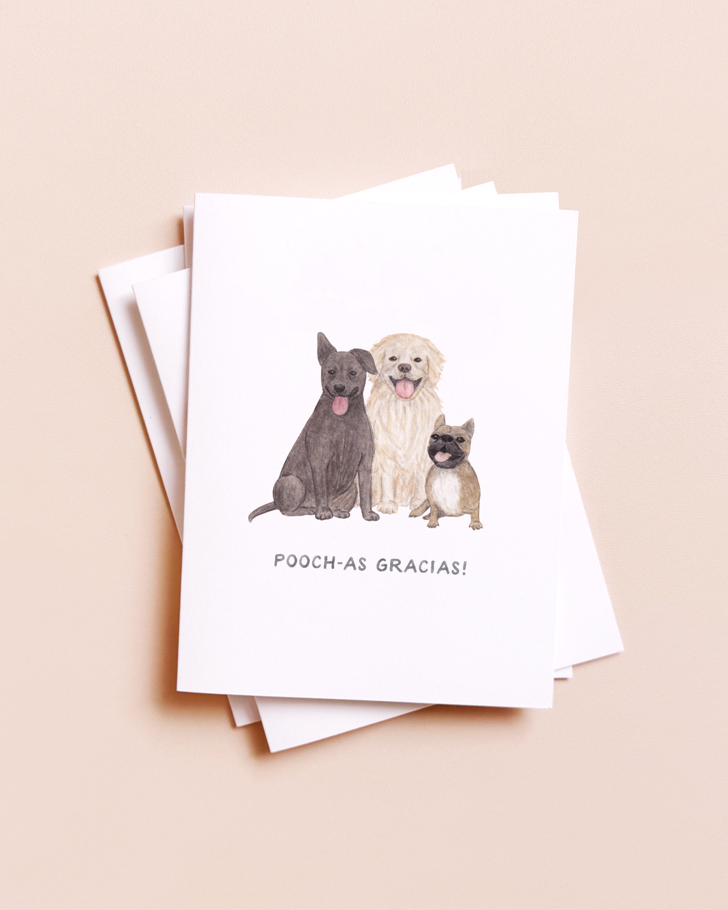 Pooch-as Gracias Thank You Card
