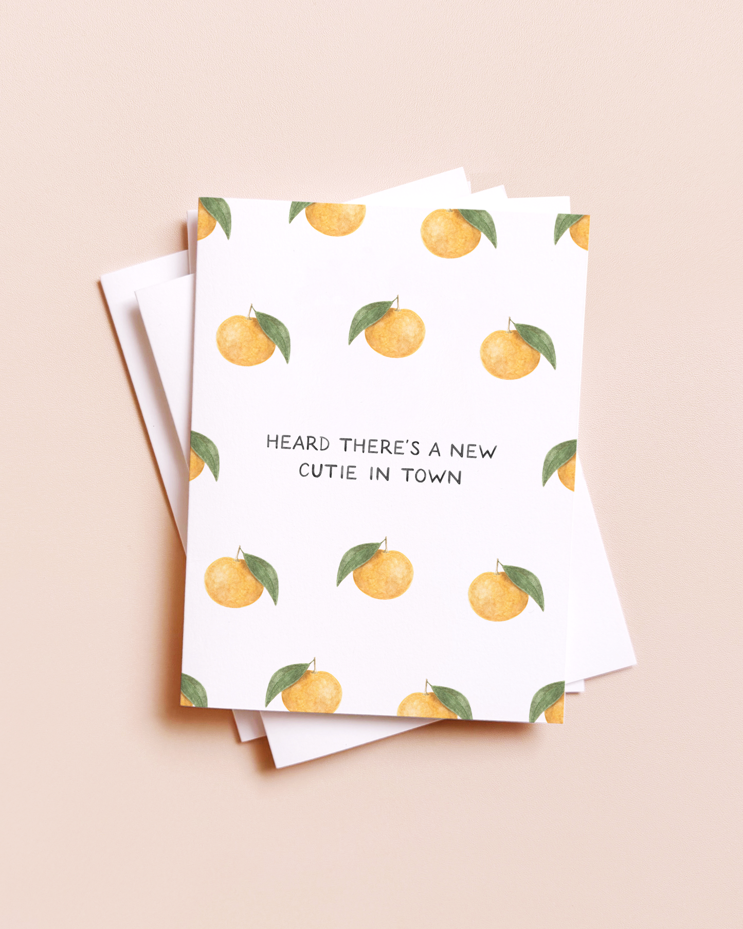 New Cutie In Town Baby Card