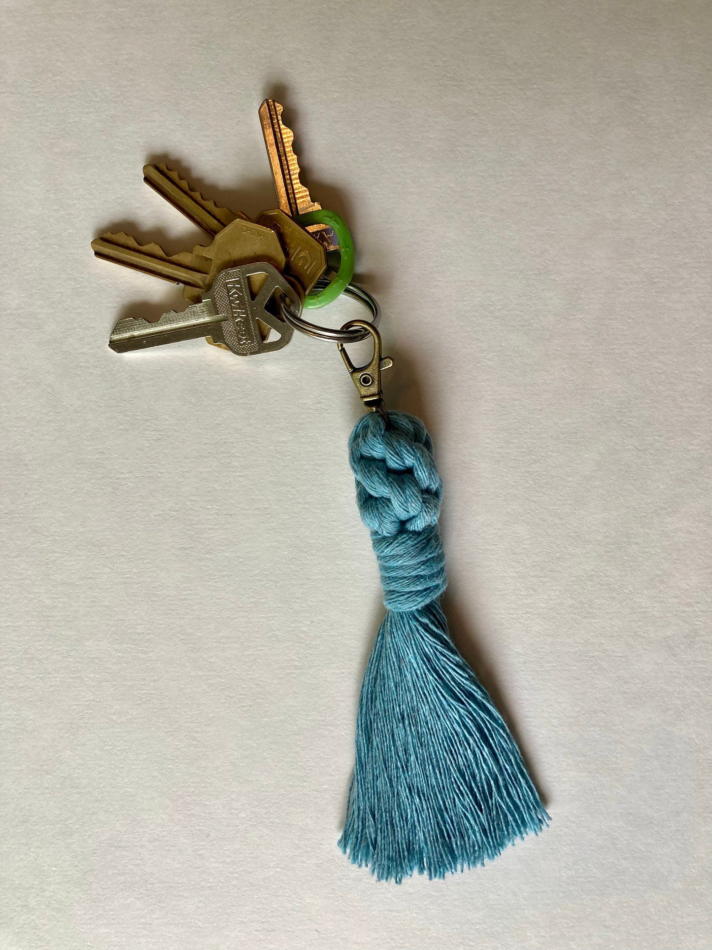 Macrame Tassel Keychain
