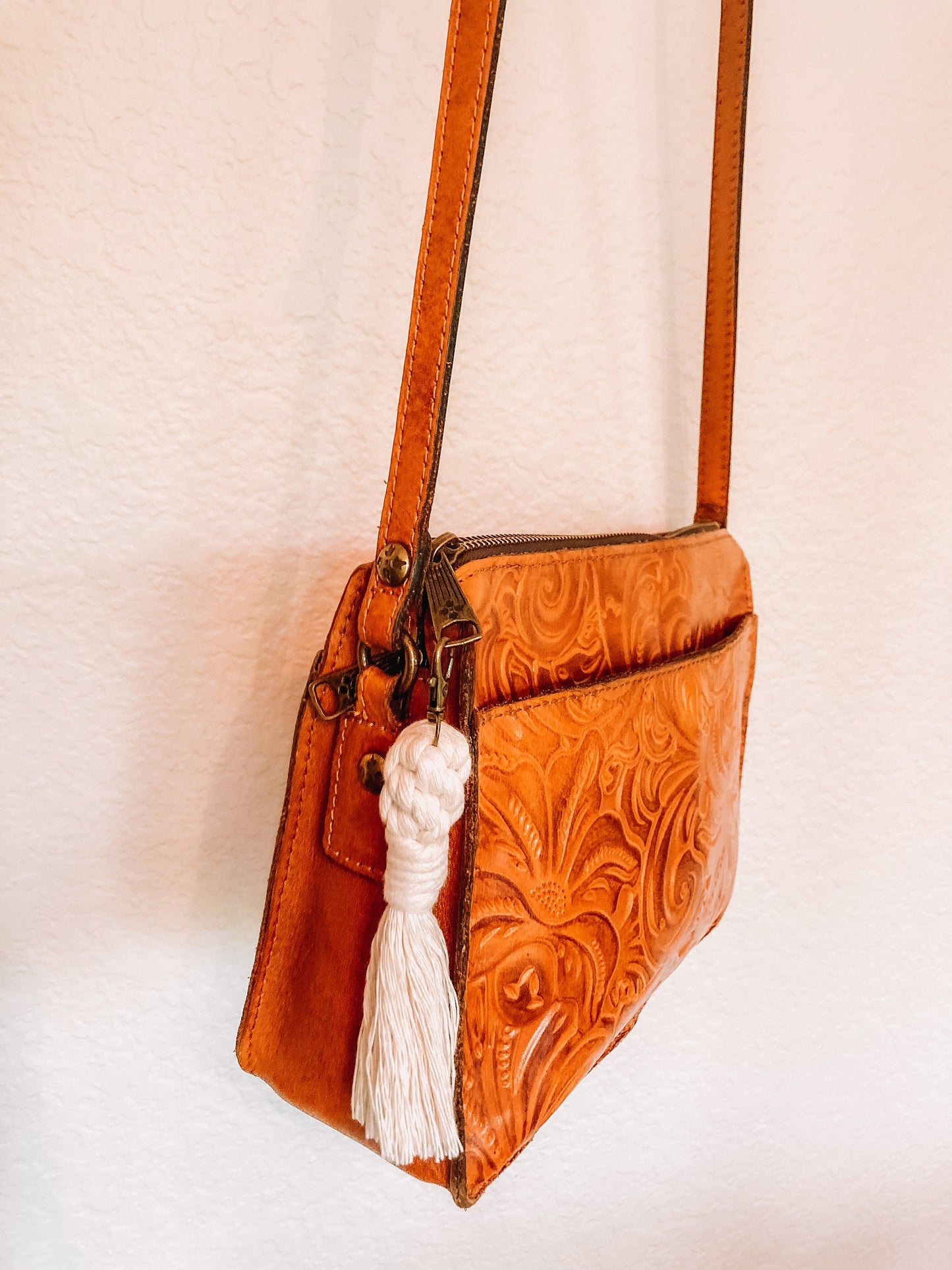 Macrame Tassel Keychain