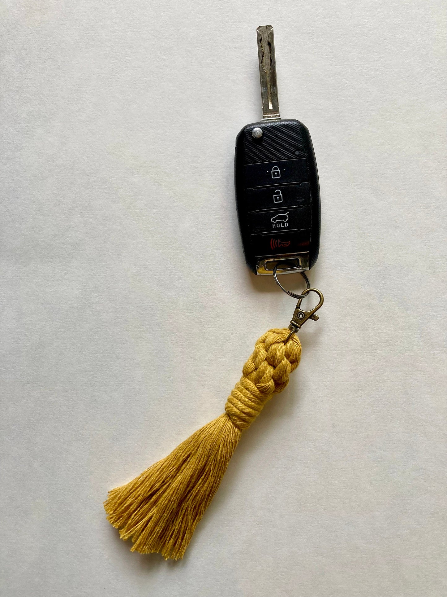 Macrame Tassel Keychain