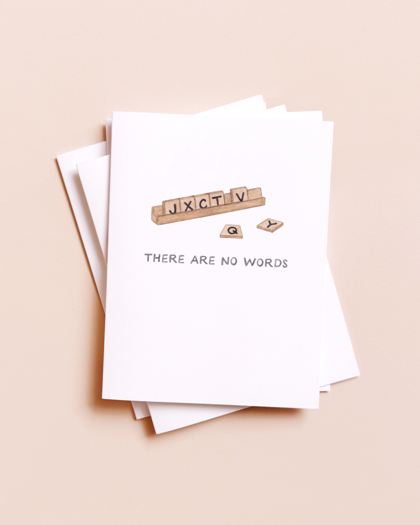 There Are No Words Sympathy / Support Card