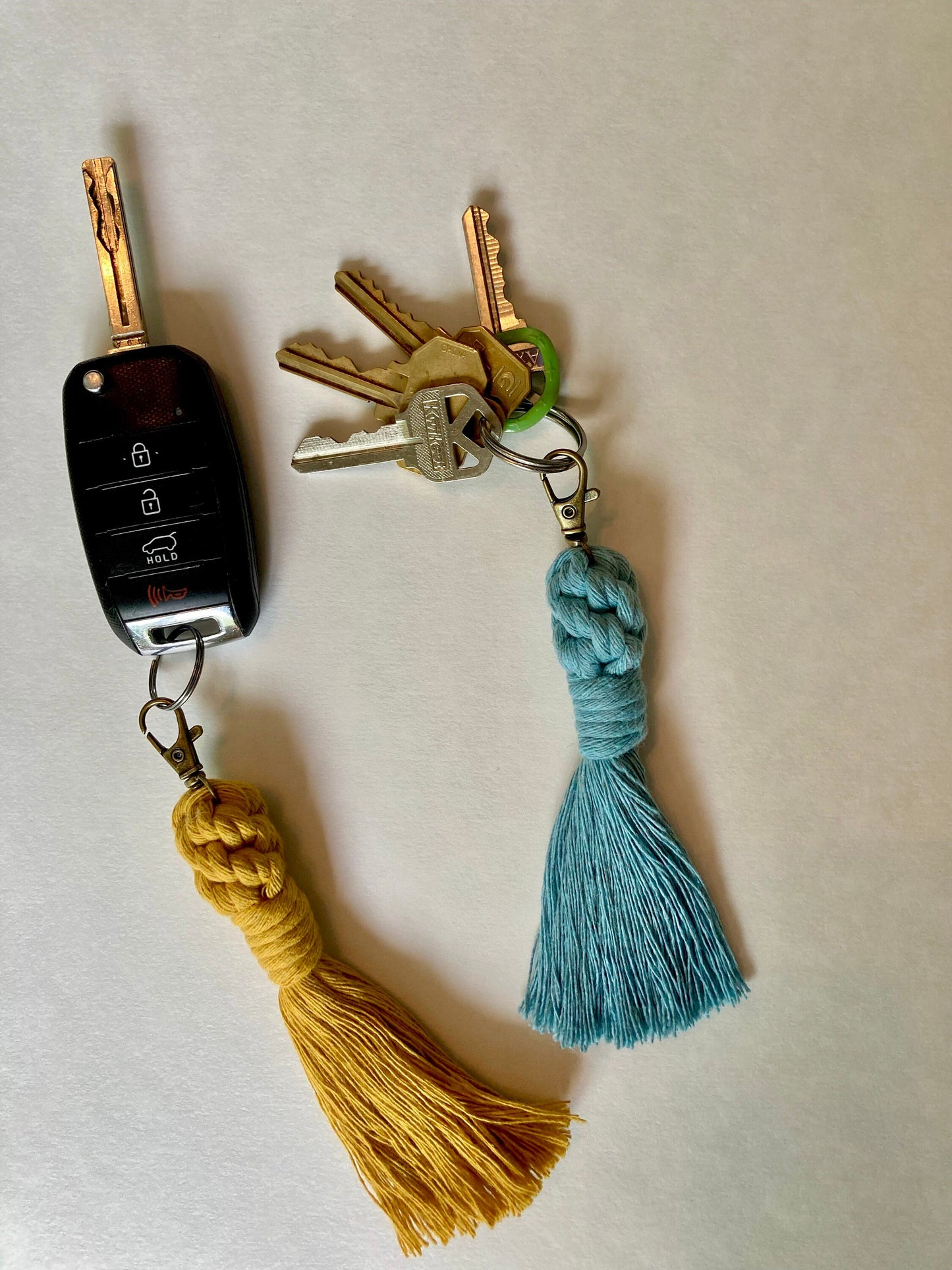 Macrame Tassel Keychain