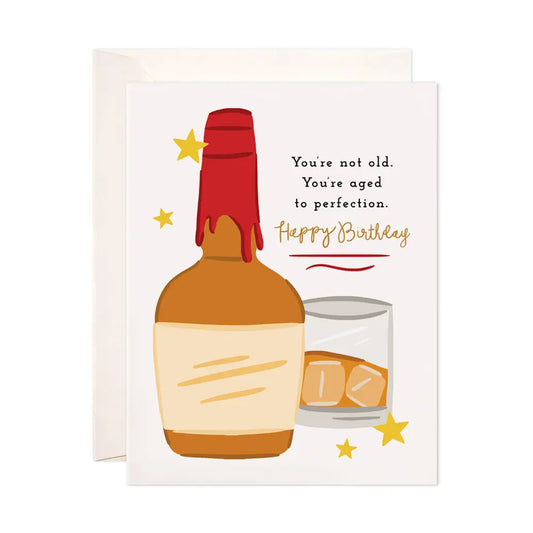 Aged to Perfection Birthday Card