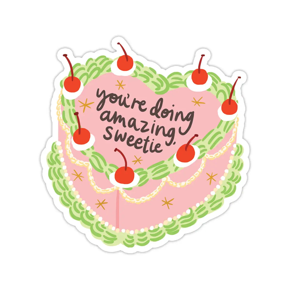 Amazing Sweetie Cake Sticker