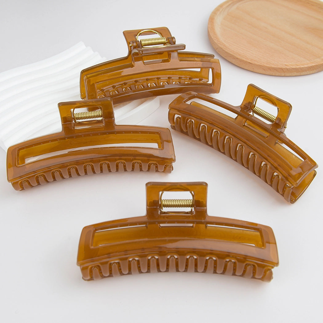 French Brown Hair Clip