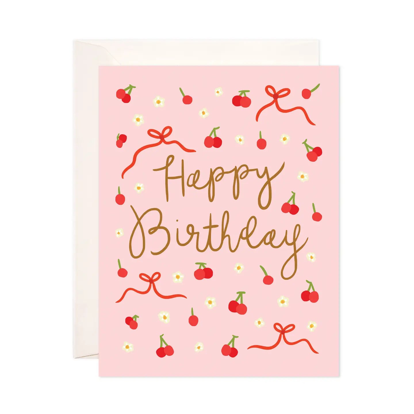 Cherries Happy Birthday Card