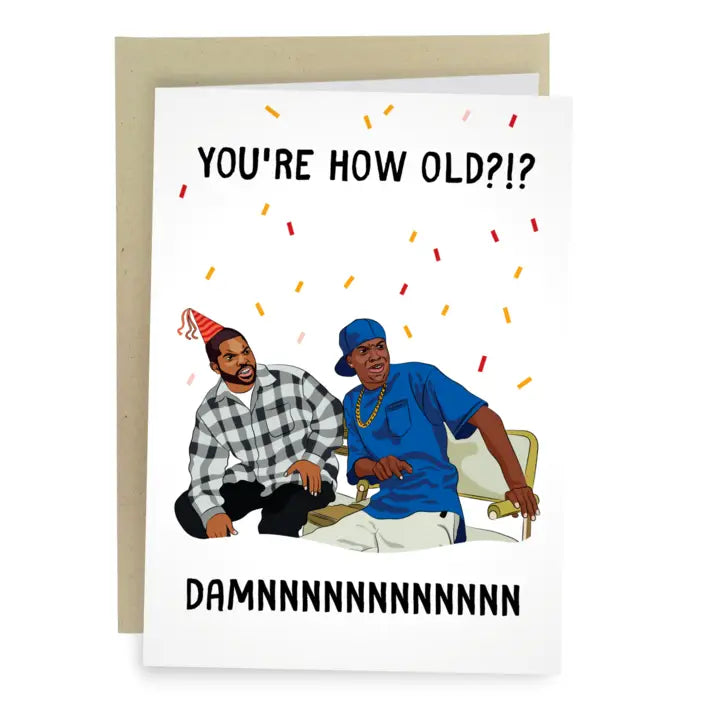 Damnnnn Birthday Card