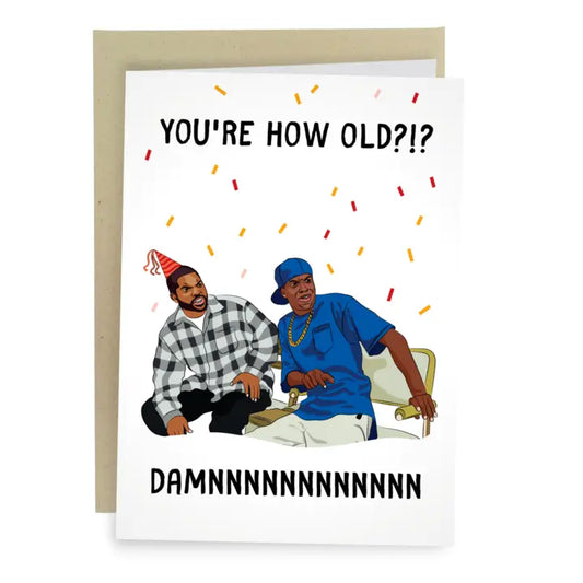 Damnnnn Birthday Card