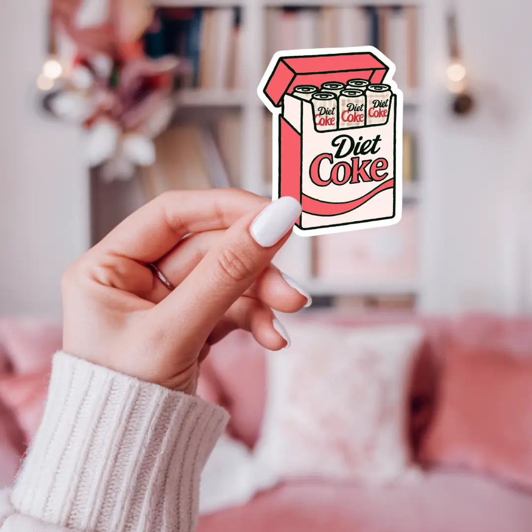 Diet Coke Pack Sticker