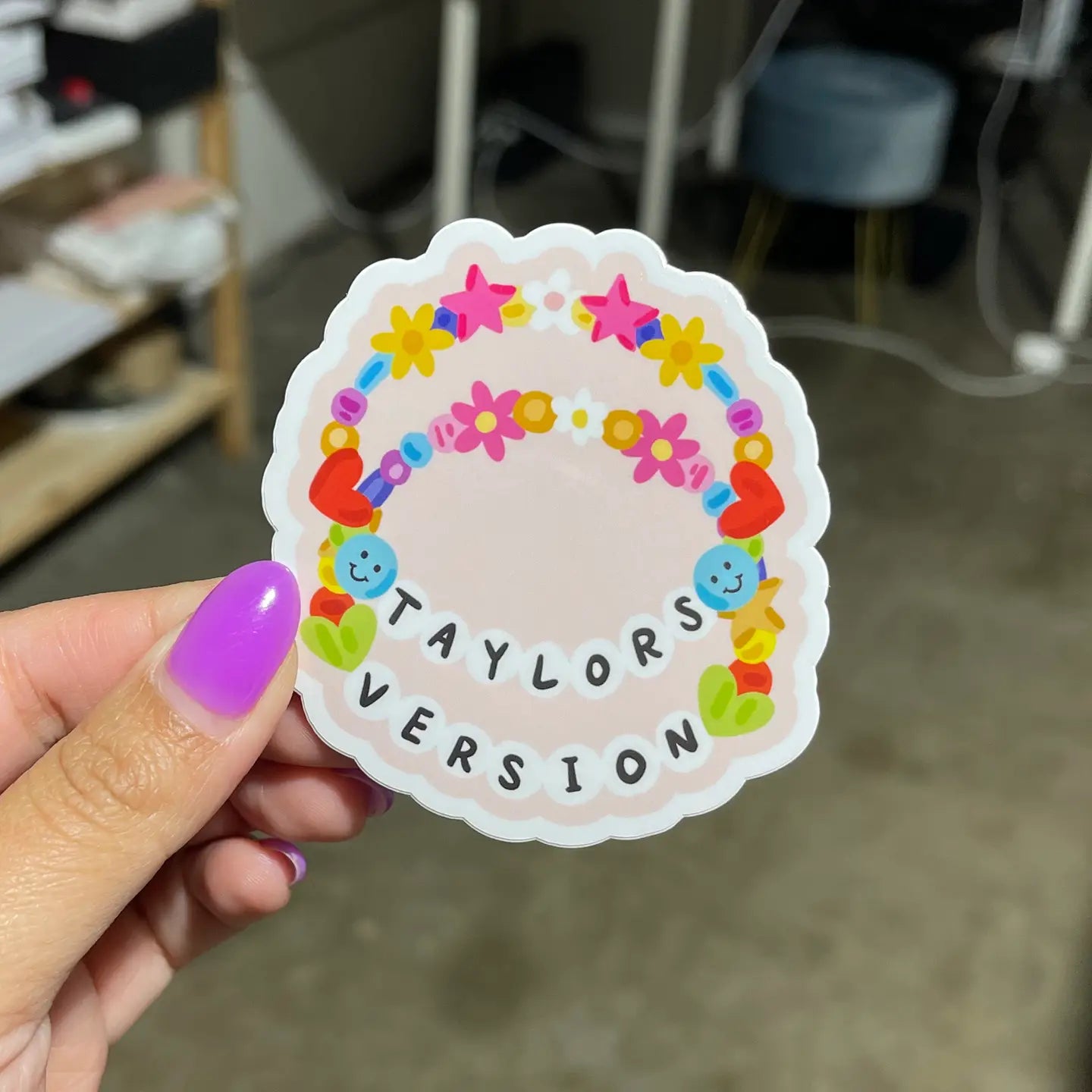 Friendship Bracelet Sticker