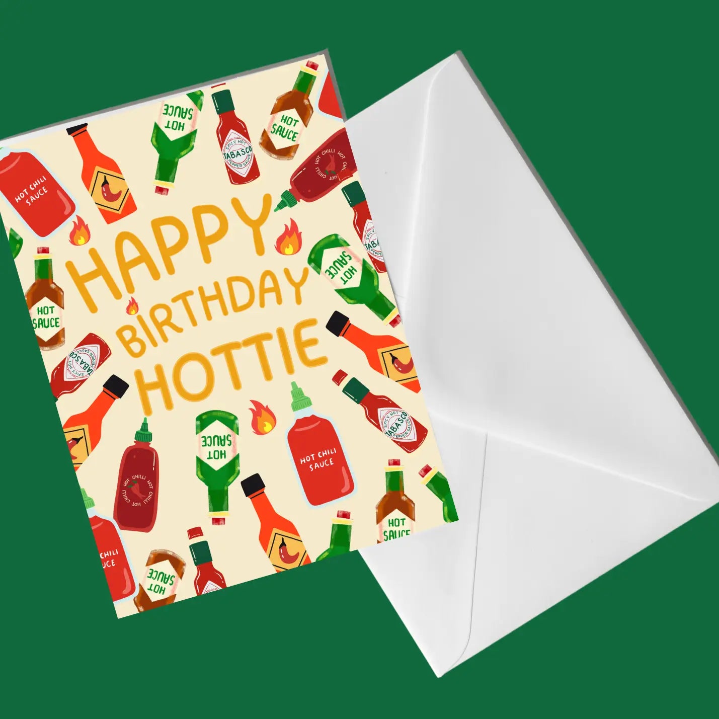 Happy Birthday Hottie Card