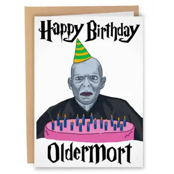 HBD Oldermort Birthday Card