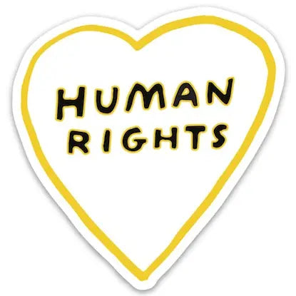 Human Rights Sticker