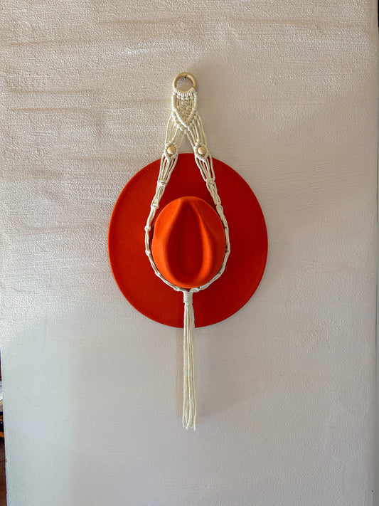 Macrame Hat Hanger