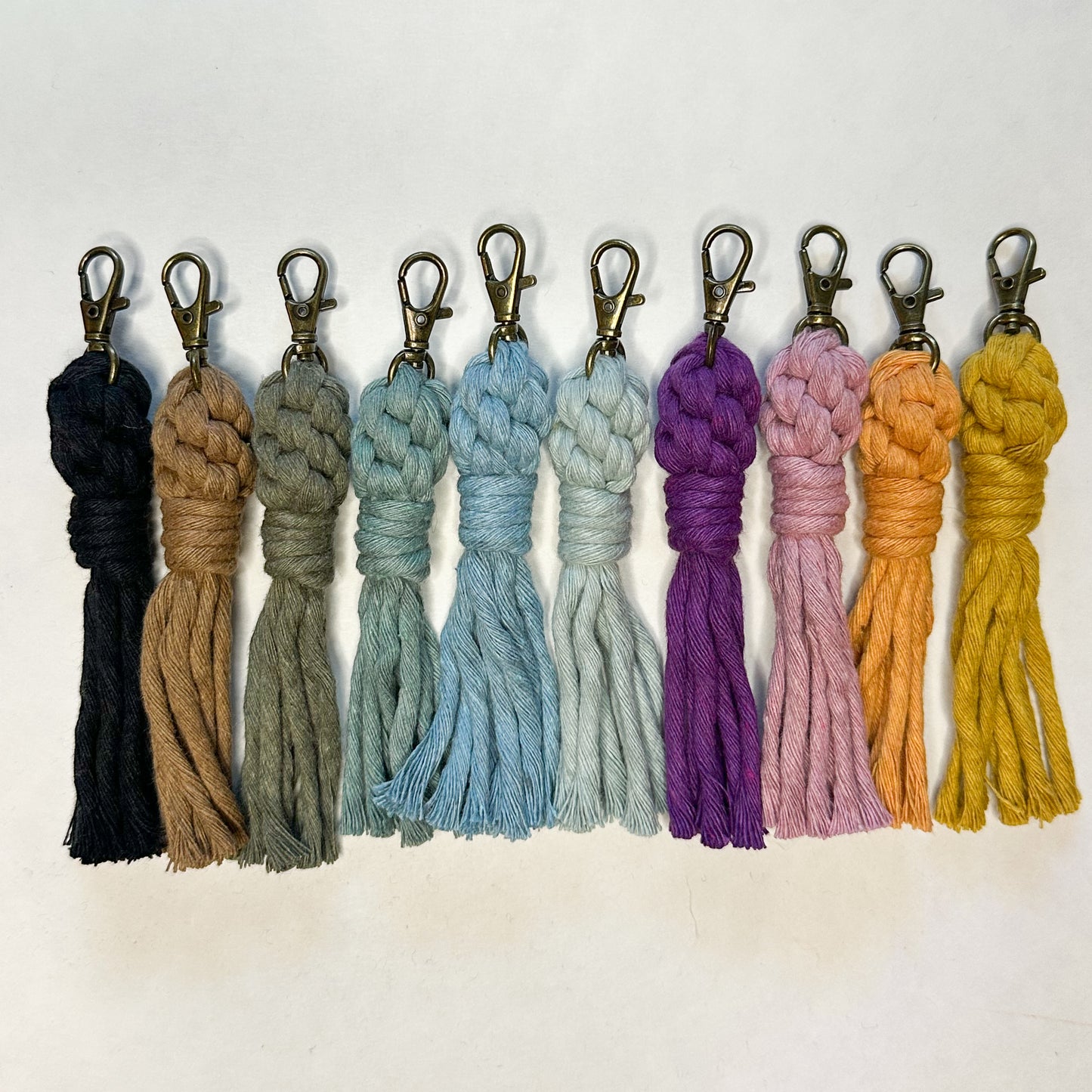 Macrame Tassel Keychain