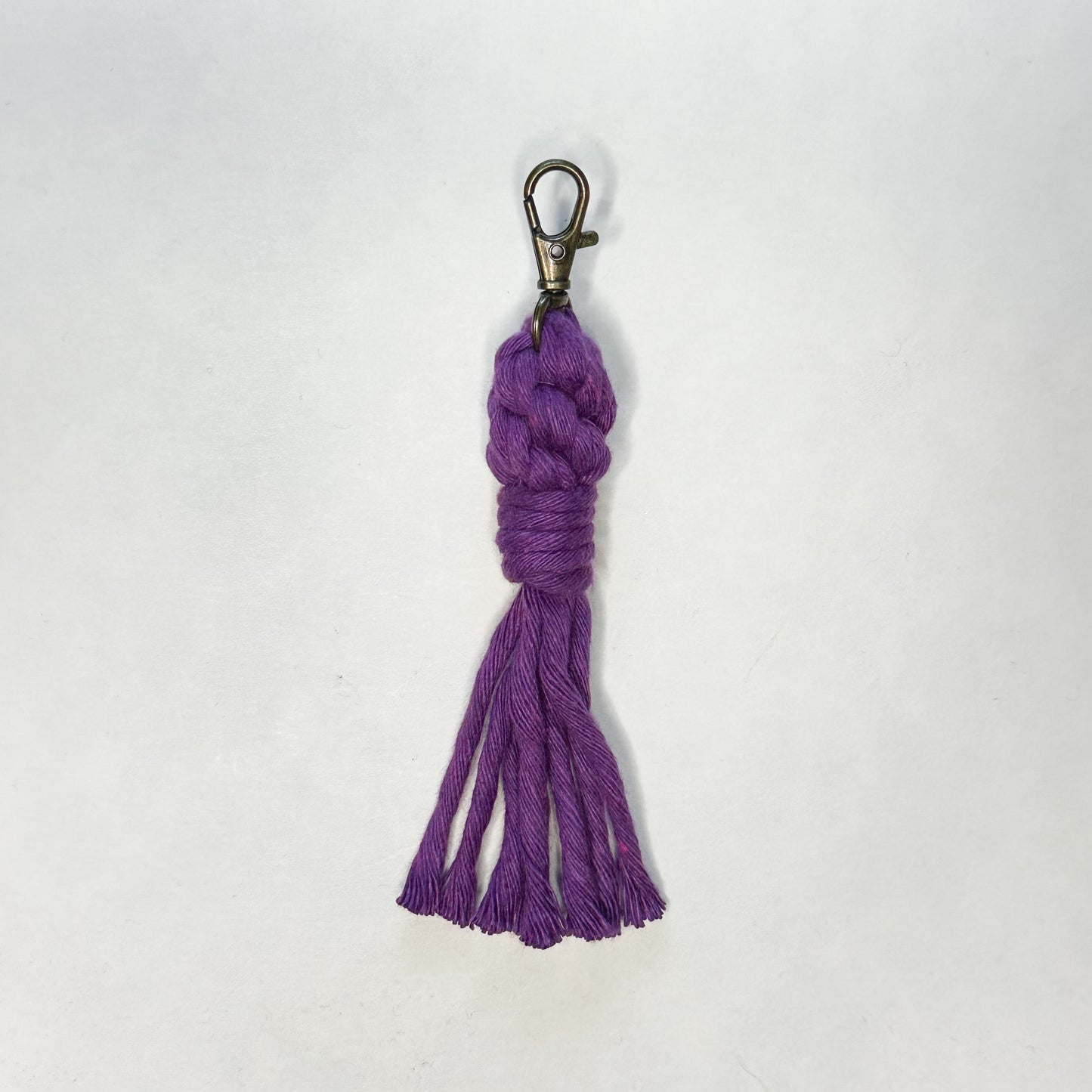 Macrame Tassel Keychain