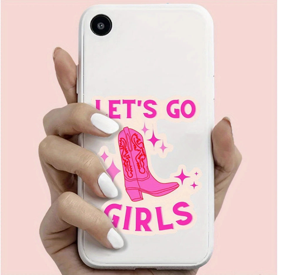 Let's Go Girls Sticker