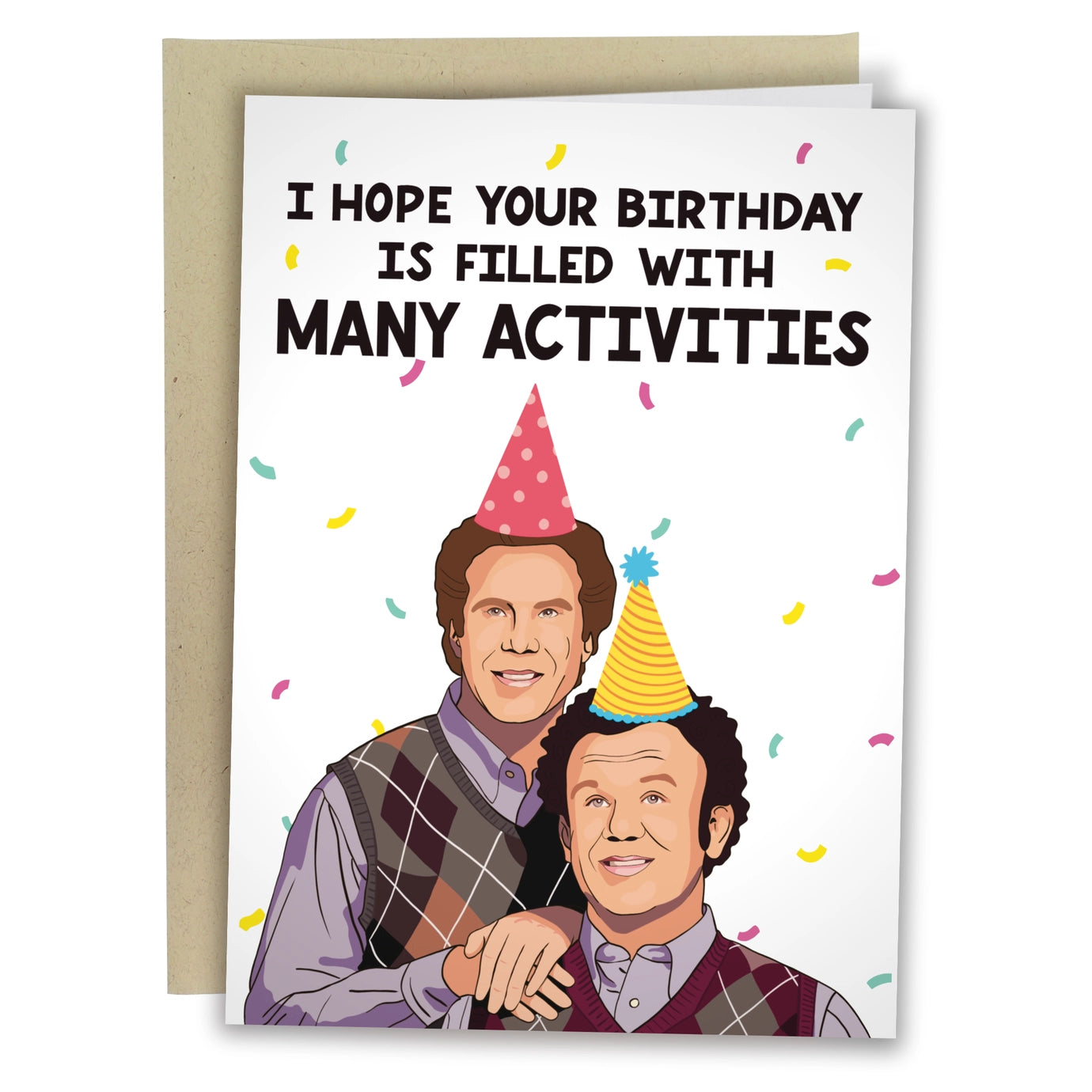 Many Activities Birthday Card