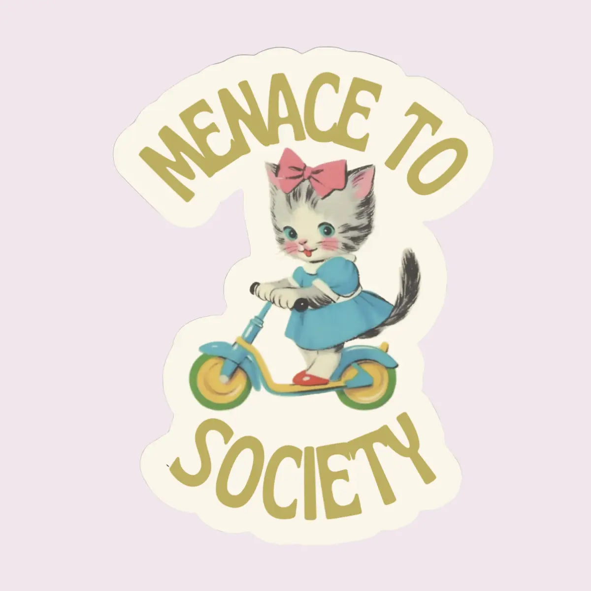 Menace to Society Sticker