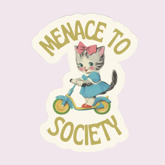 Menace to Society Sticker