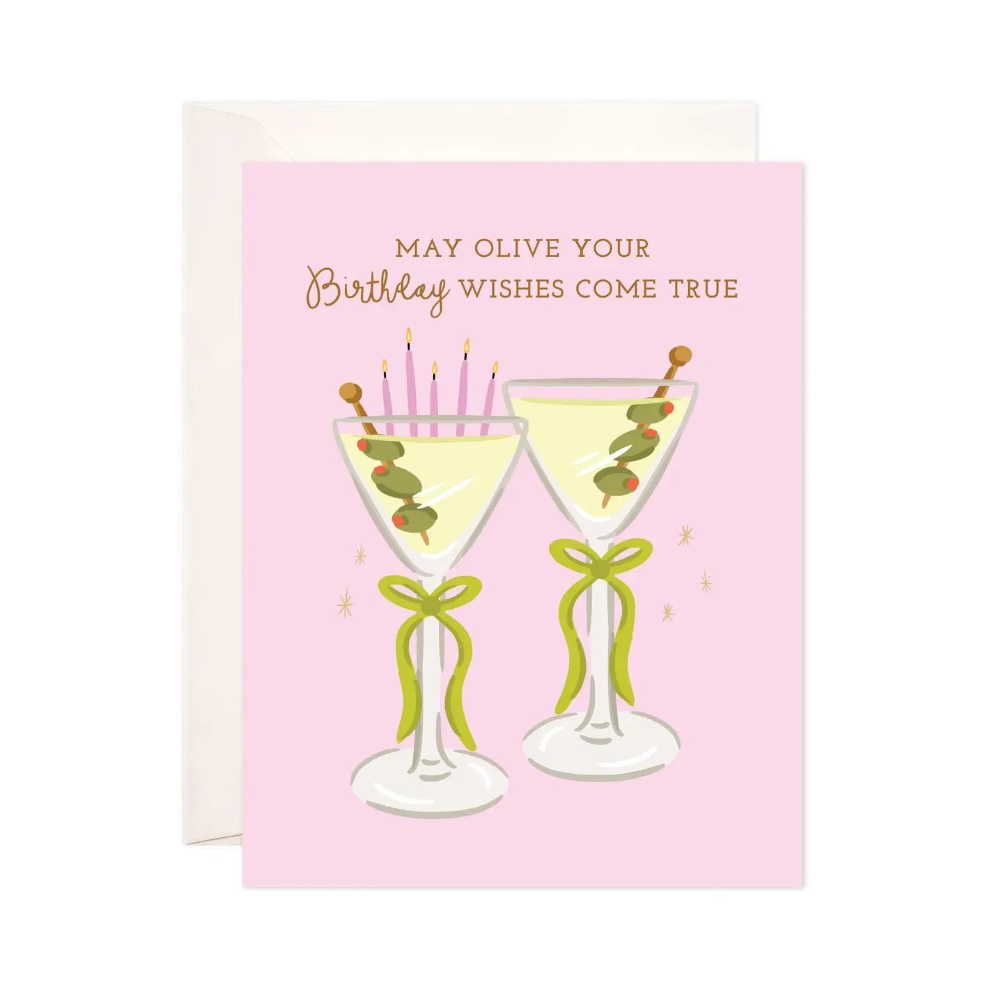 Olive Wishes Birthday Card