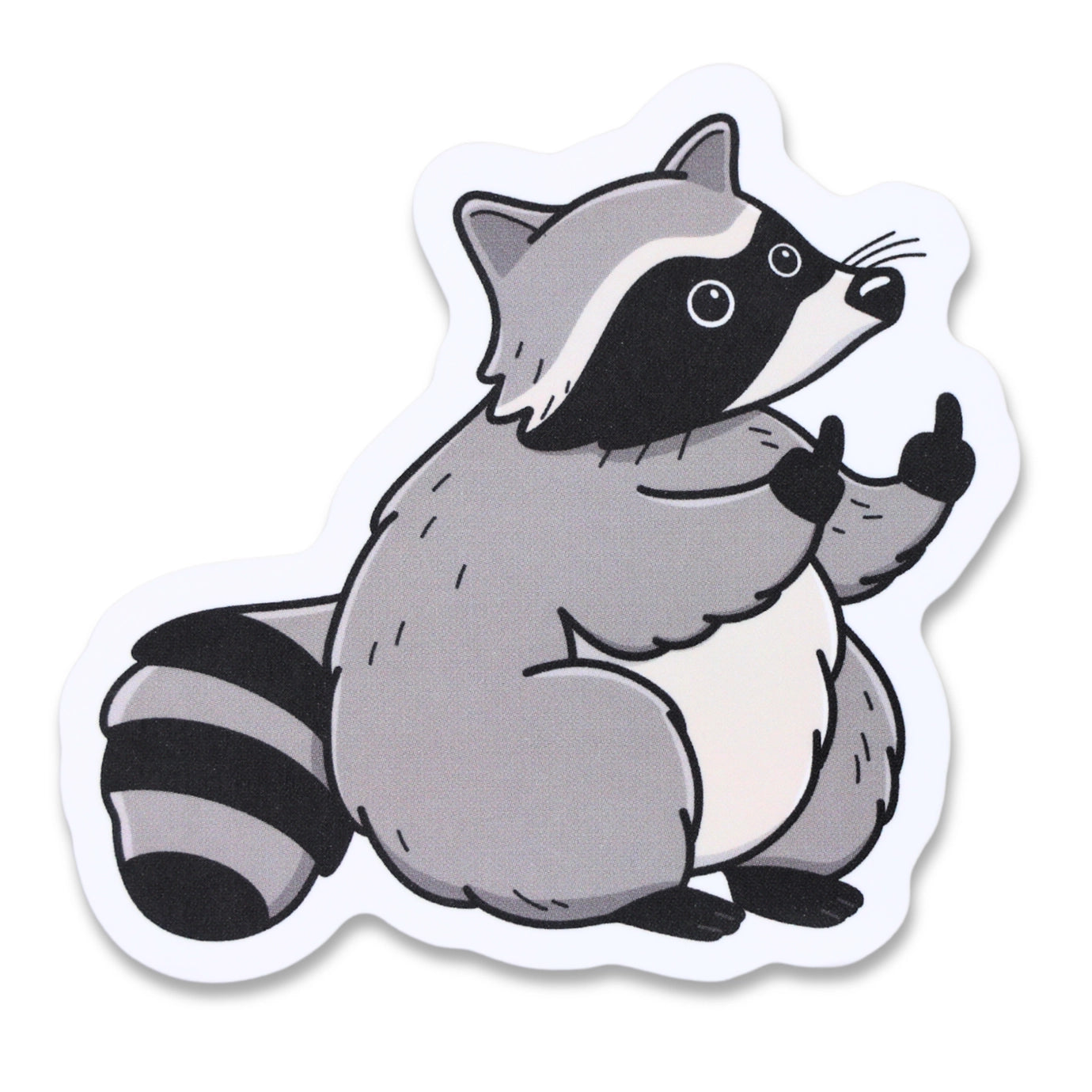 Raccoon & The Bird Sticker