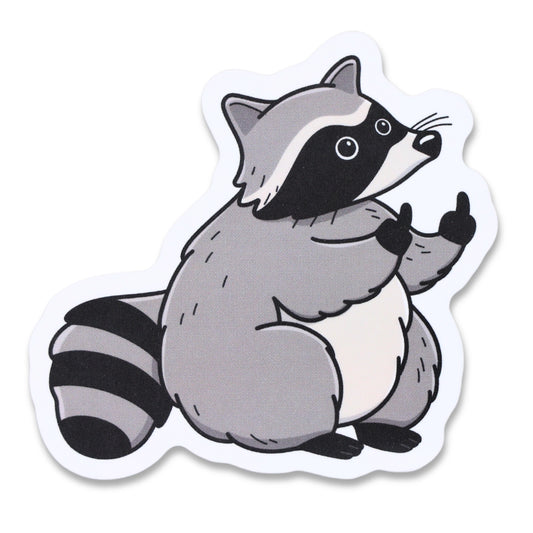 Raccoon & The Bird Sticker