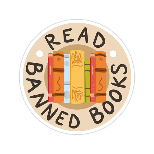 Banned Books Sticker