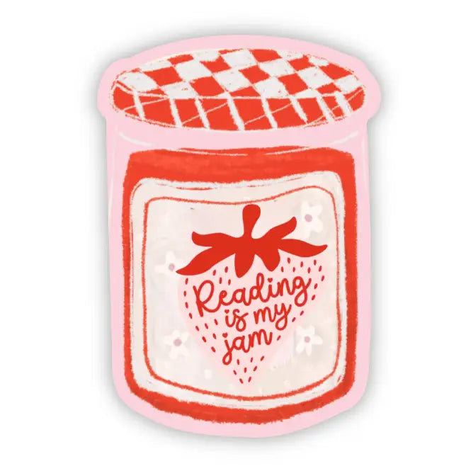 Reading is My Jam Sticker