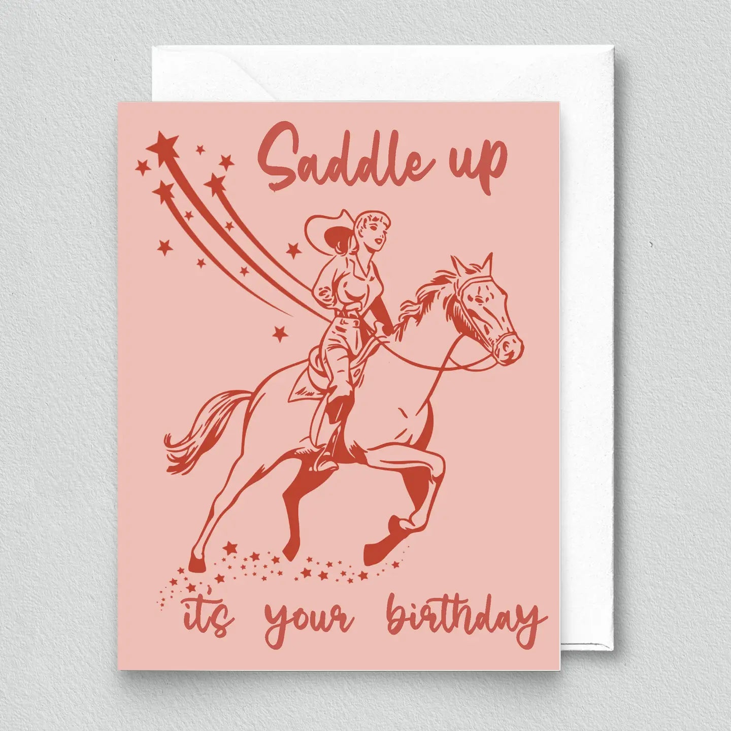 Saddle Up Birthday Card