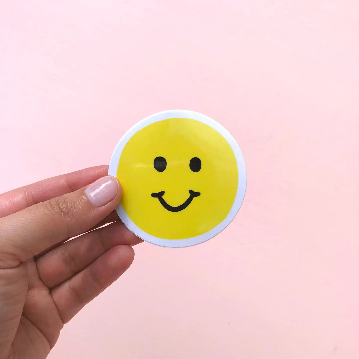 Smiley Face Sticker