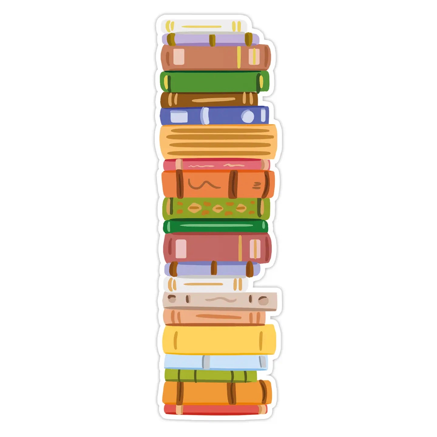Stack of Books Bookmark