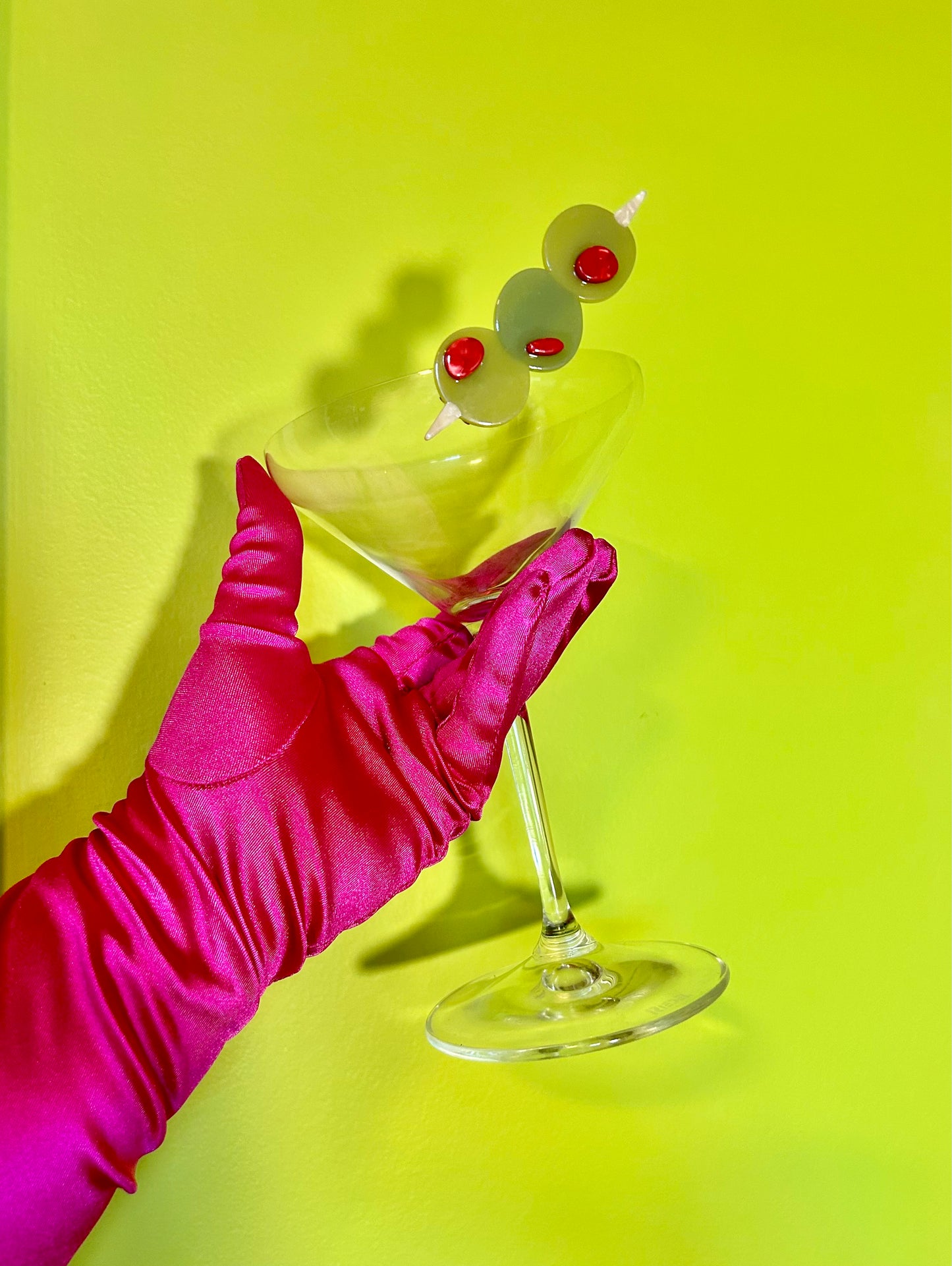 Stuffed Olive Hair Barrette