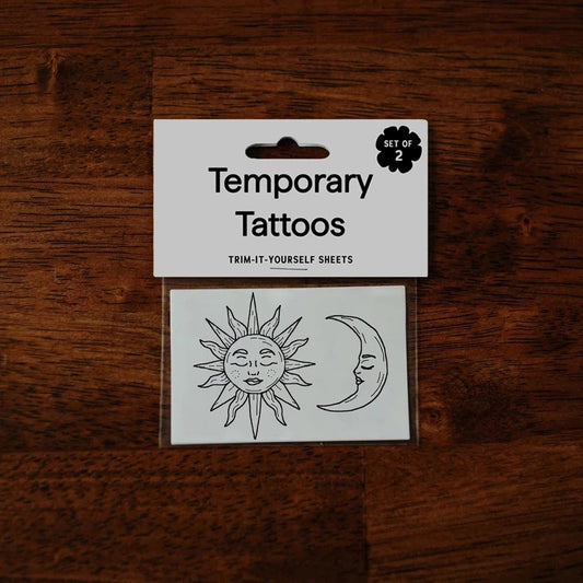 Sun + Moon Tattoos
