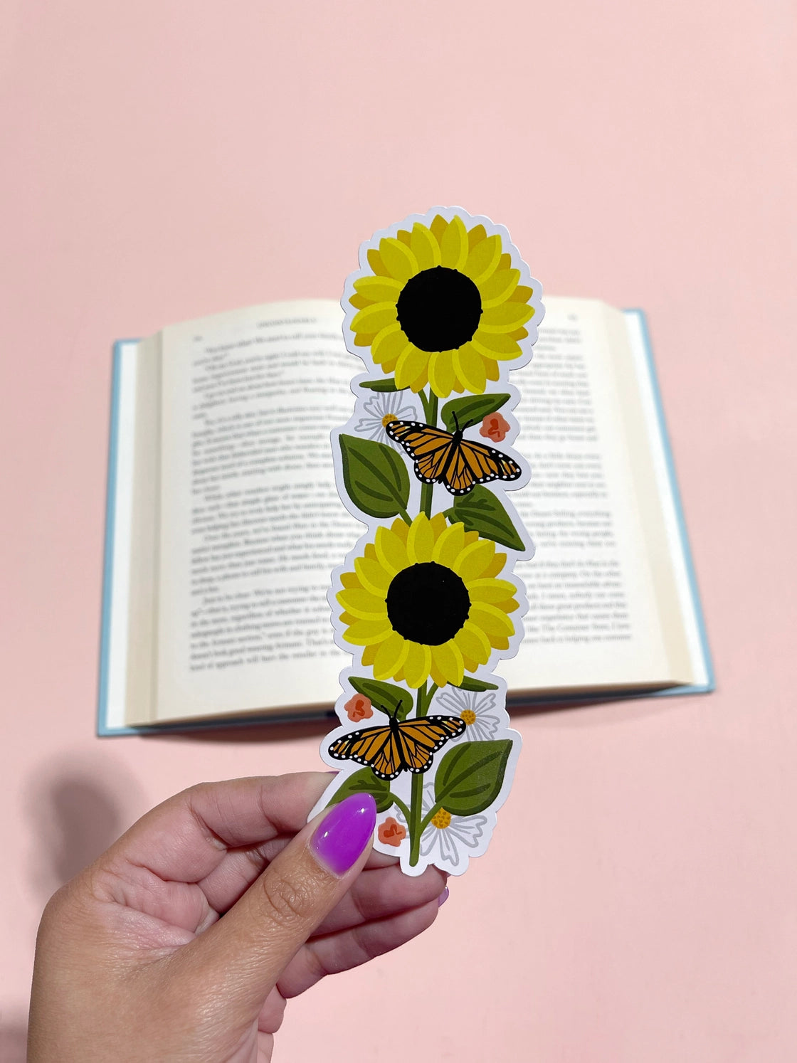 Sunflowers Bookmark