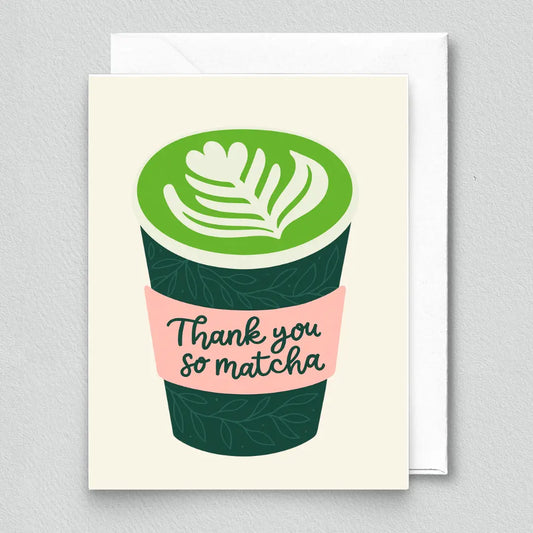 Thank You so Matcha Card