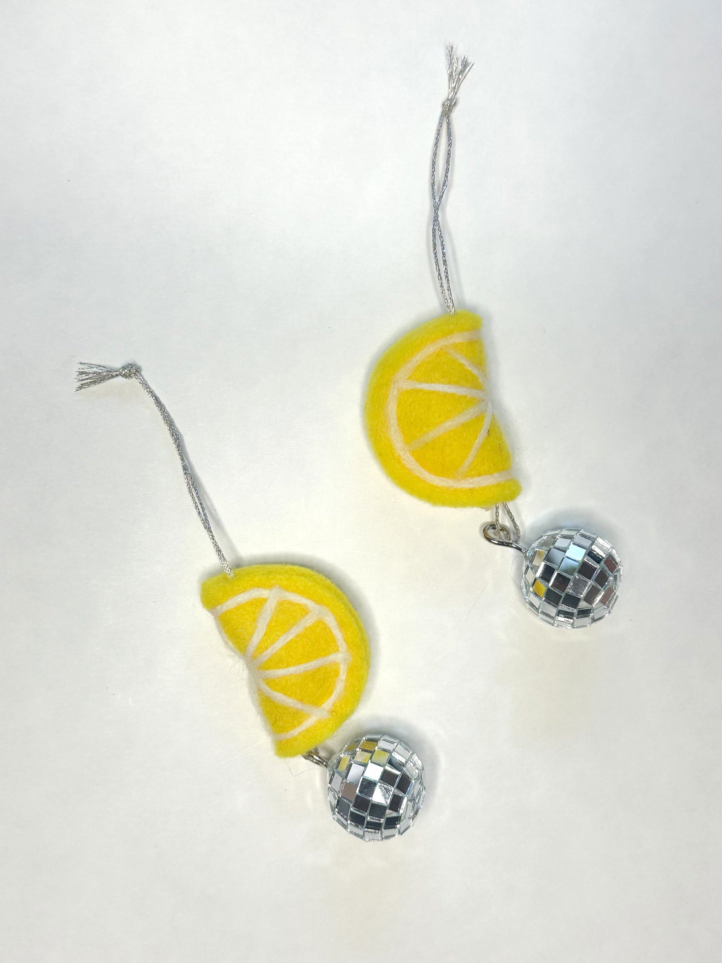 Disco Lemon Ornament