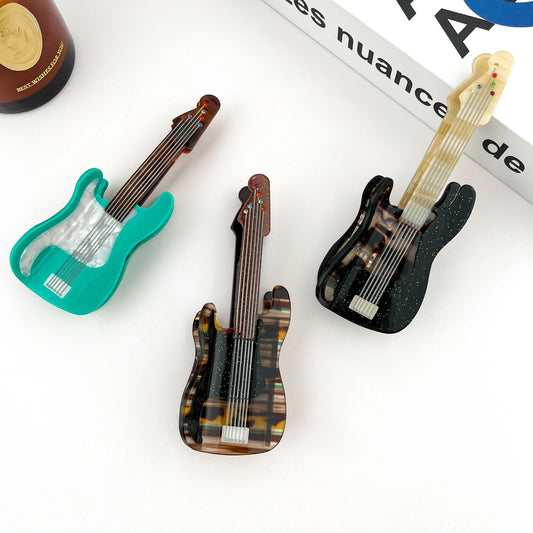 Electric Guitar Hair Clip
