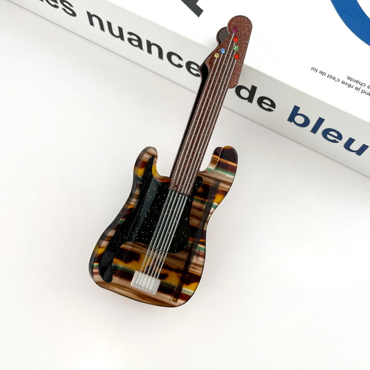 Electric Guitar Hair Clip