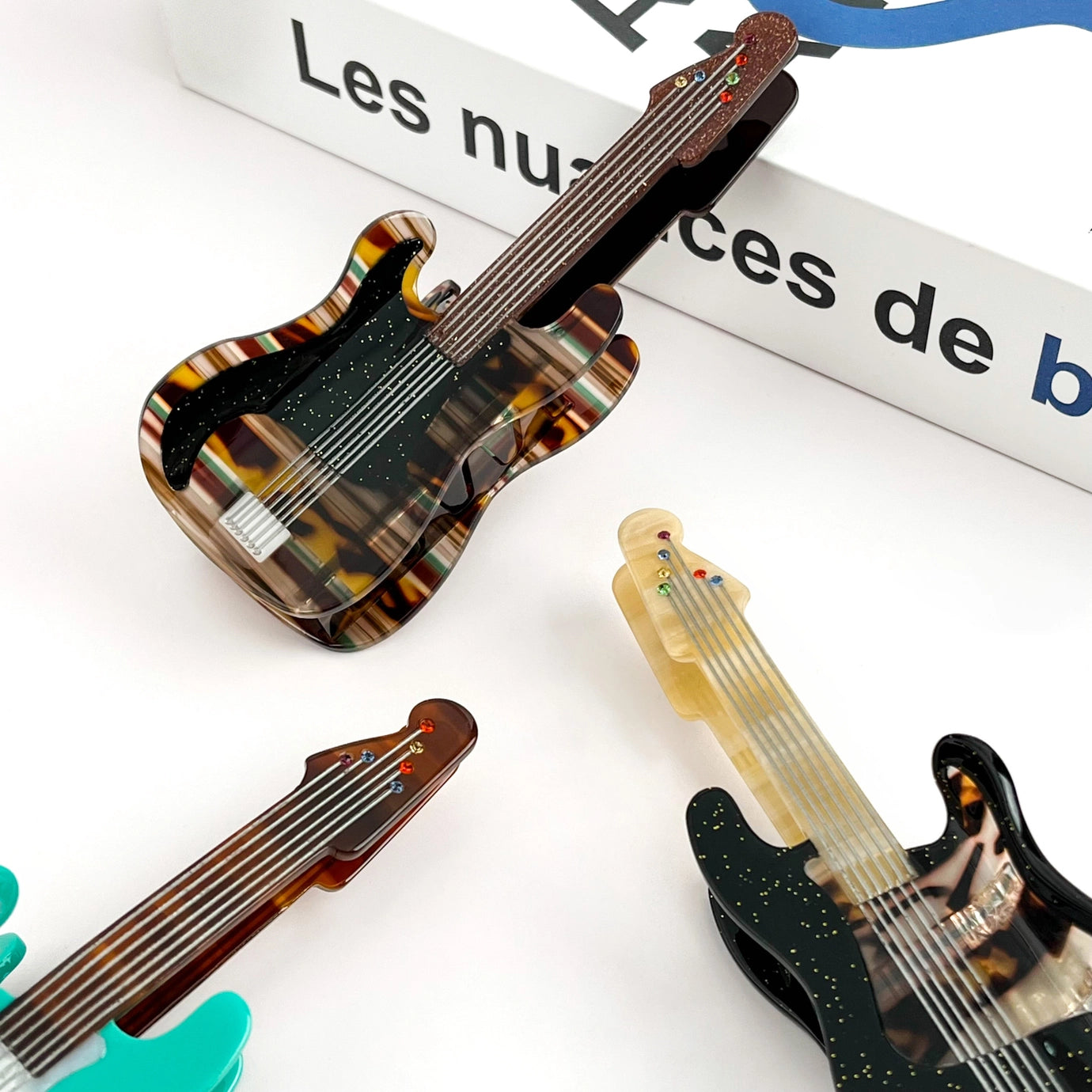 Electric Guitar Hair Clip